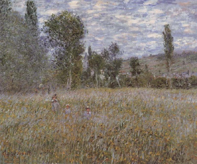 A Meadow, Claude Monet